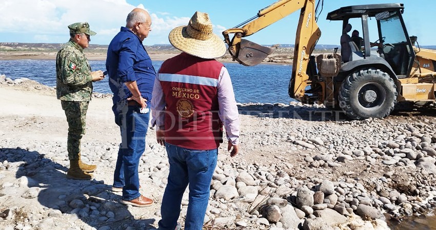 Trabaja Gobierno del Estado en reparación de caminos afectados por lluvias en Mulegé