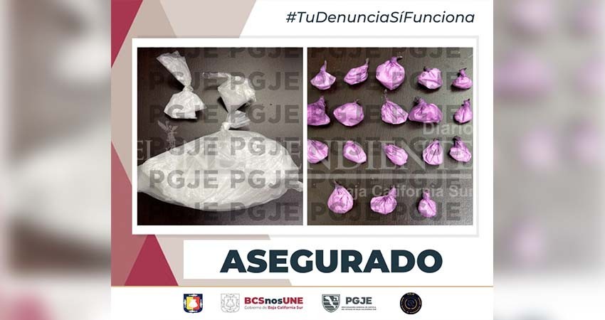 Es aprehendida probable narcomenudista en La Paz