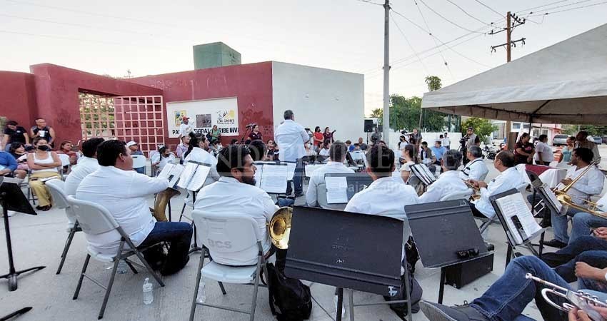 Inician inscripciones de niños en zonas de vulnerabilidad para la banda de marcha
