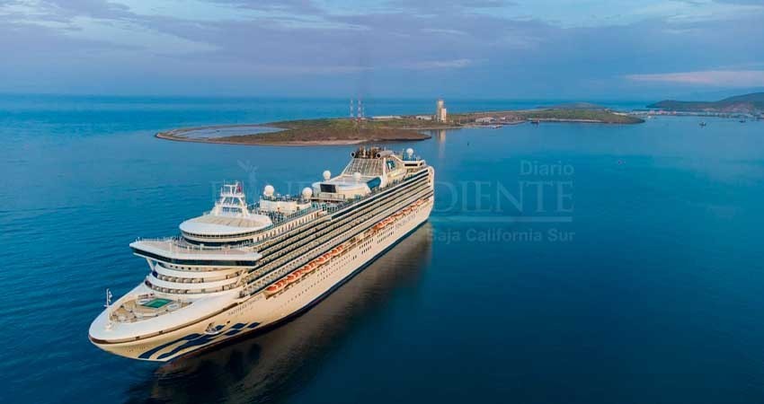 Llega a Baja California Sur el primer crucero de la temporada 2022-2023