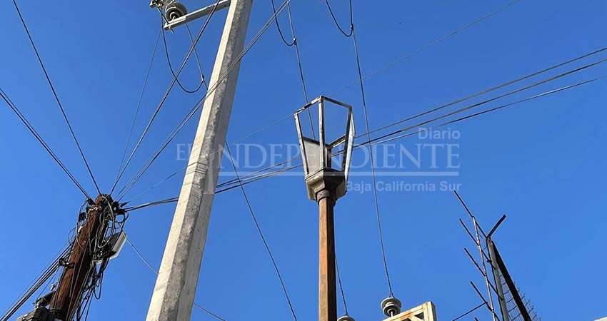 Se iluminarán lugares inseguros de La Paz basado en estudios de la PGJE