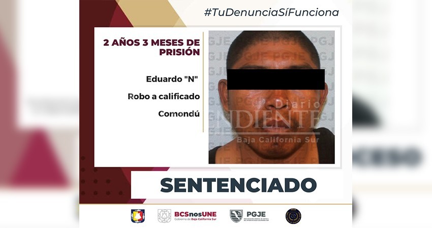 Sentencia a 2.3 años de prisión para imputado por tentativa de robo de bienes de servicio público