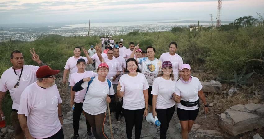 Este fin de semana se llevó a cabo la Caminata Juntas y Juntos por Ellas