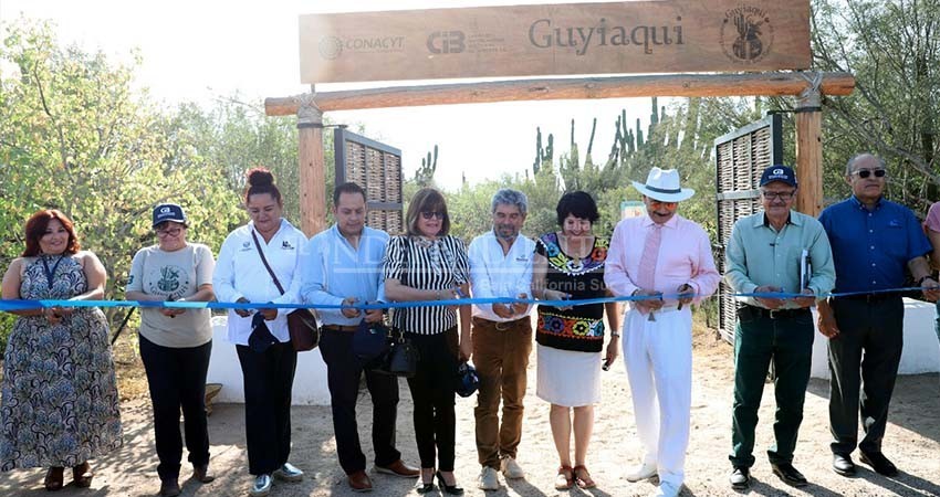 Celebra CIBNOR 47 años de fundación con la inauguración del Jardín Etnobiológico de Baja California Sur, Guyiaqui