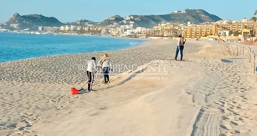 En CSL continúa la limpieza de playas y litorales