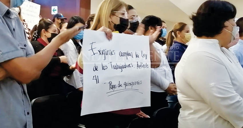 Busca Congreso un esquema para pago de quinquenios a su personal: LAD