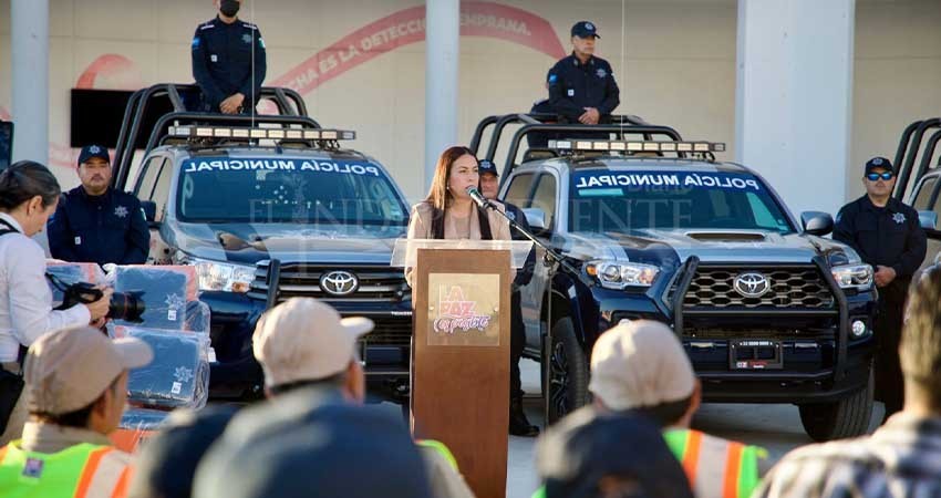 Invierte el Ayuntamiento La Paz poco más de 25 mdp para la seguridad del municipio