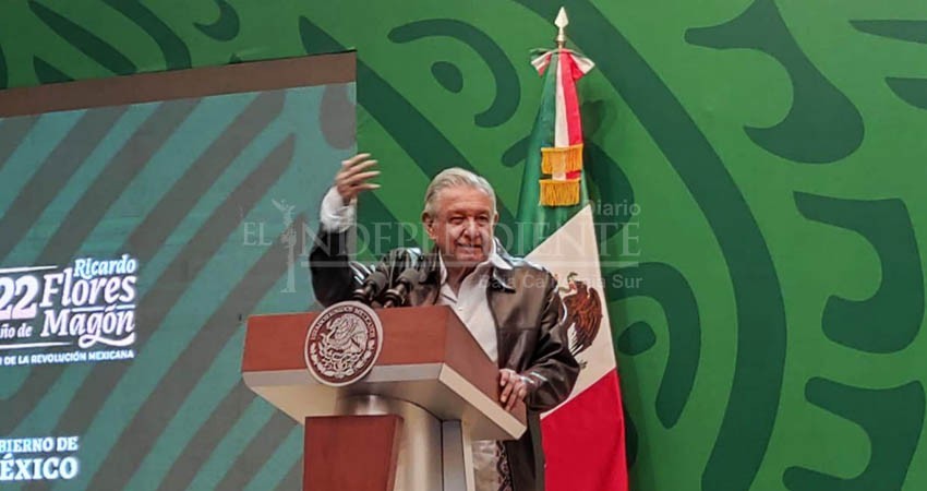 De nuevo AMLO promete terminar con apagones de BCS
