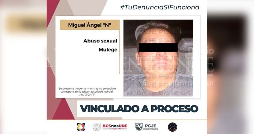 Dictan vinculación a proceso contra Ángel “N”  por abusar sexualmente de una menor