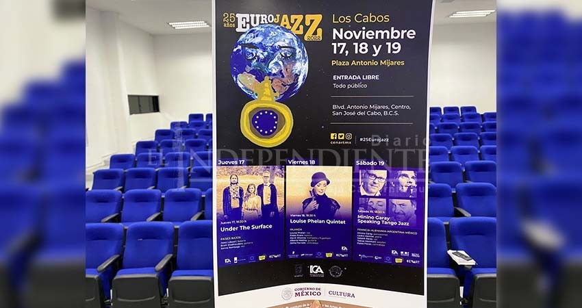 Llega a BCS el 25 aniversario del Festival EuroJazz