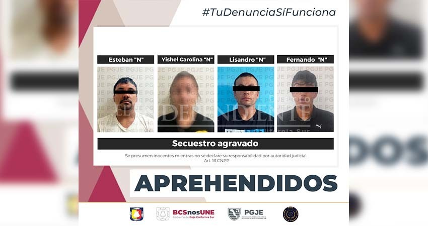 Ejecutaron 4 órdenes de aprehensión a imputados por secuestro agravado