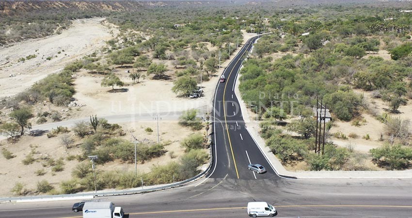 139 MDP en pavimentación se ejercieron durante el 1er año de gestión en Los Cabos