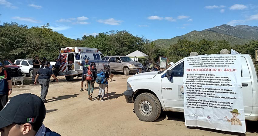Inician los operativos por el ascenso a la Sierra de La Laguna