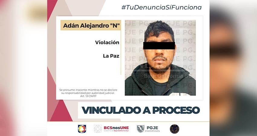 Alejandro “N”  quedó en prisión preventiva por el delito de violación