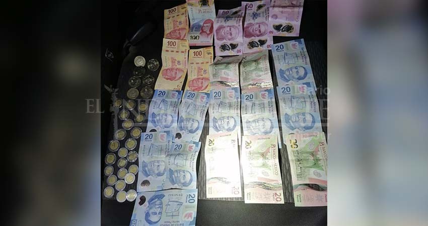 Fue detenido inmediatamente después de asaltar un negocio en La Paz