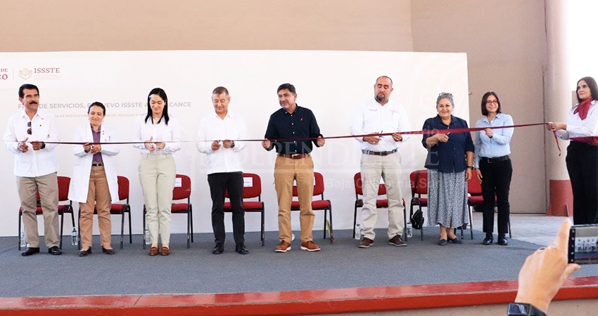 Inauguran feria de servicios “El nuevo ISSSTE a tu alcance”