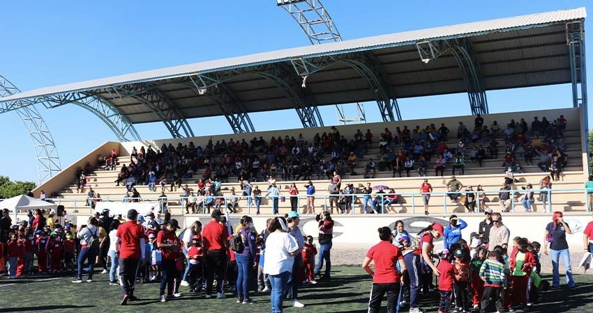 Participan más de 500 alumnos de preescolar en convivencia recreativa