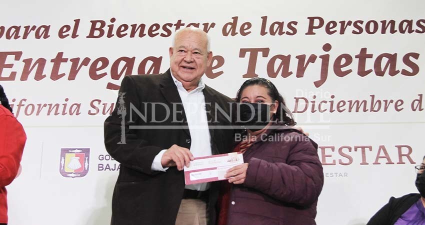 Inicia el pago de pensión universal para personas con discapacidad en BCS