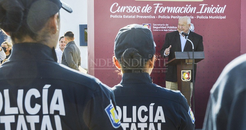 Se gradúan 151 cadetes de seguridad en BCS