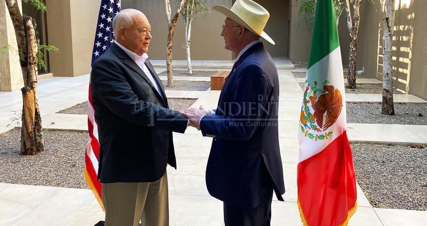 Anuncia embajador de USA en México colaboración con BCS; generarán energías limpias