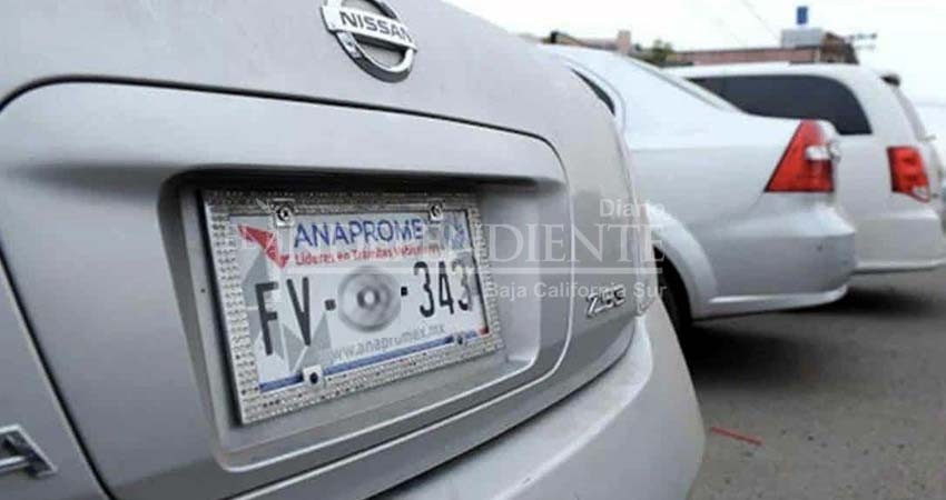 31 de diciembre último día para regularizar Autos Chocolate en BCS