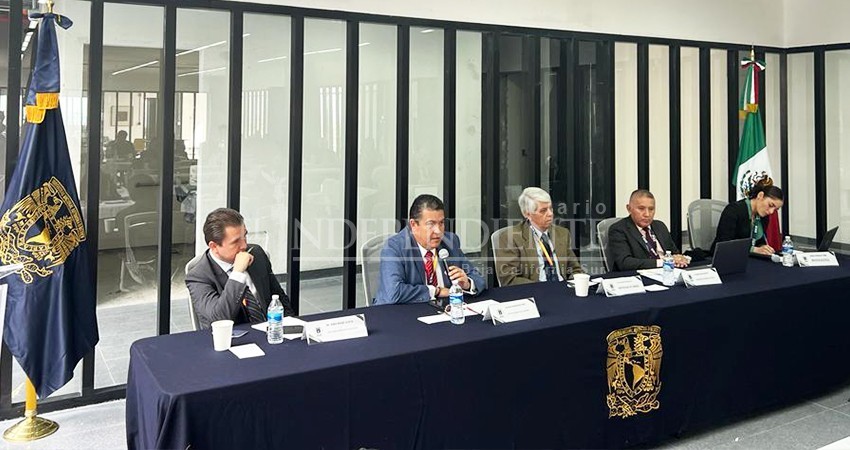 Trabaja UABCS en convenio con el Instituto de Investigaciones Jurídicas de la UNAM
