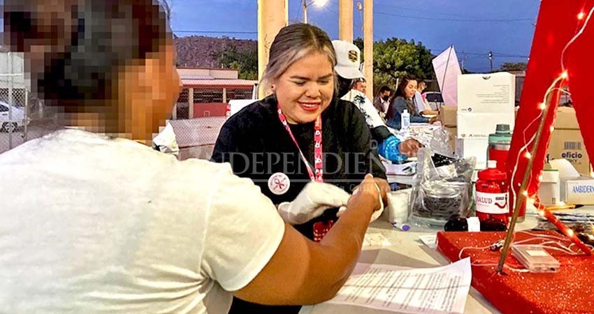 Efectuó Salud Estatal jornada de pruebas rápidas de VIH en La Paz