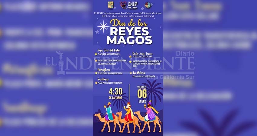 Regresa a La Ribera el tradicional festejo del Día de Reyes con diversión, sorpresas y convivencia familiar