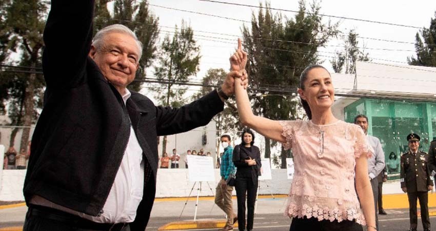 Brinda López Obrador todo su respaldo a Sheinbaum tras choque en L3 del Metro de CDMX