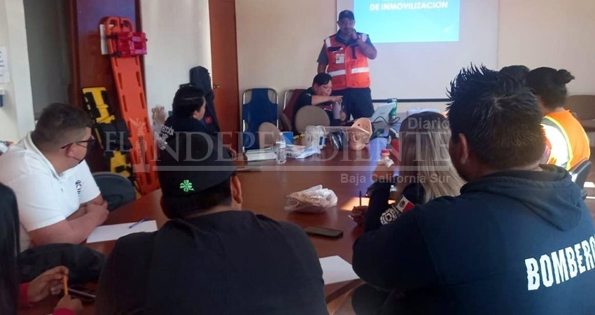 Para brindar un mejor servicio a la ciudadanía, continúan capacitaciones para el personal de PC en Los Cabos