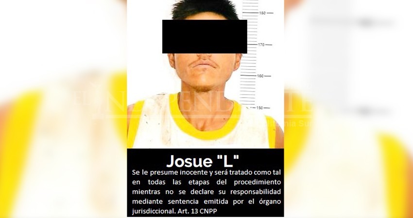 La FGR vinculó a proceso a Josué “N” por delito contra la salud