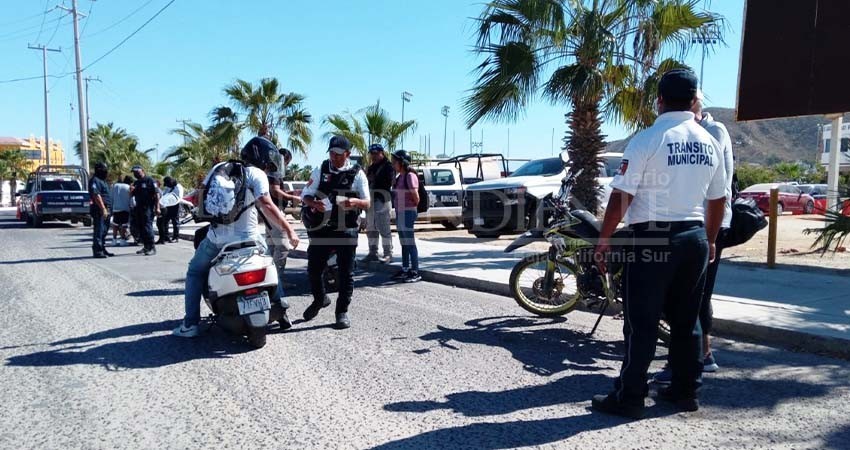 Tránsito Municipal Los Cabos mantiene activo el Operativo Moto Segura