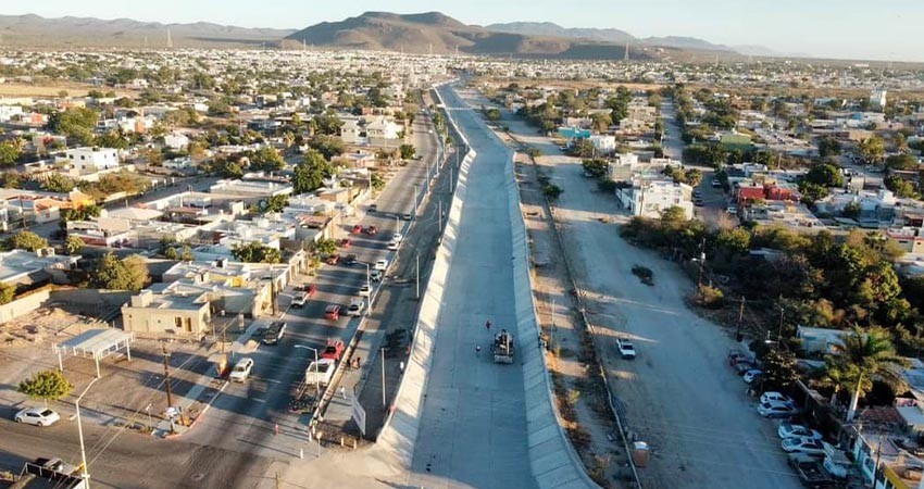 Supervisa Alcaldesa la obra del Canalecón en Camino Real