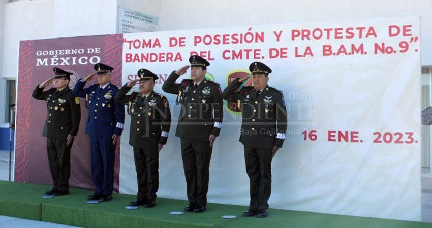 Tiene comandante interino la base aérea militar No. 9