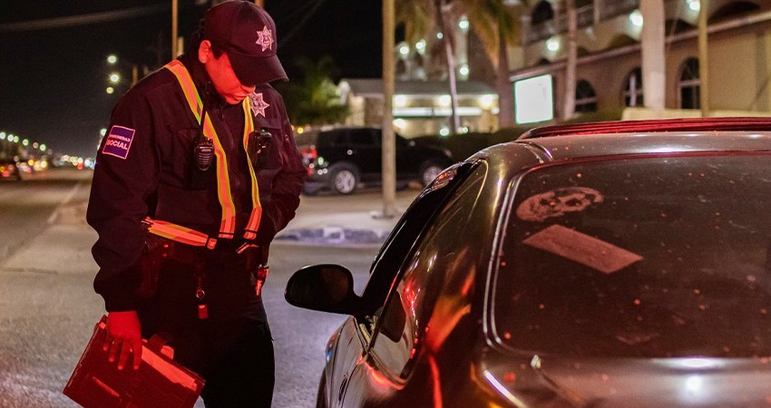 Realizan en La Paz el primer operativo de alcoholimetría de este 2023