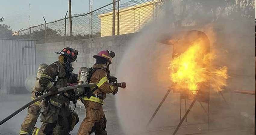 Asistirán Bomberos de La Paz a capacitación en incidentes y descontaminación de escena