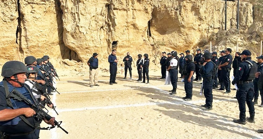 La Policía de Los Cabos se capacita constantemente para el buen funcionamiento policial
