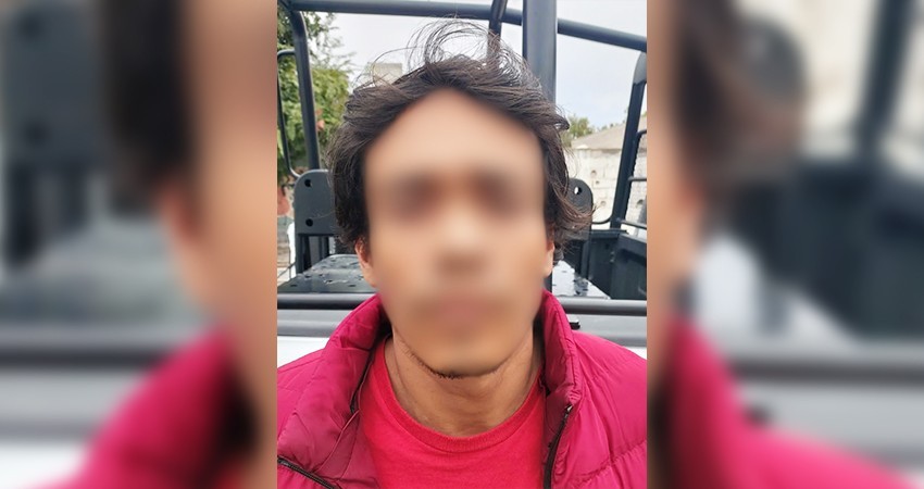 Detiene policía estatal a una persona con droga entre sus pertenencias