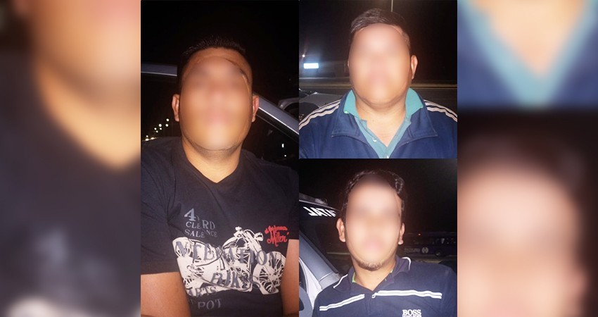 Asegura PEP a tres personas en posesión ilícita de hidrocarburos