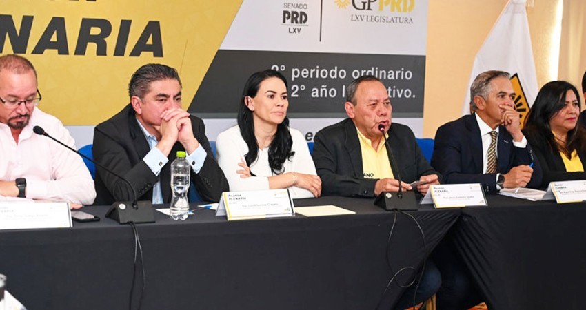 Responde PRD a MORENA “Más vale solos que mal acompañados”