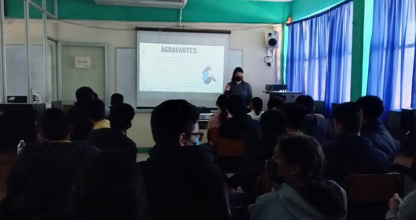 Llevan a más de 300 estudiantes temas preventivos durante la “Semana contra la violencia de niñas niños y adolescentes
