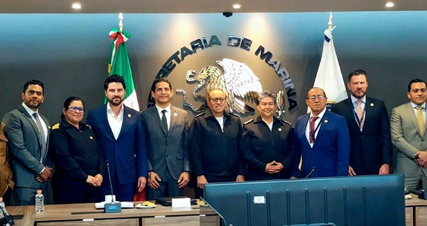 Presenta API-BCS resultados ante SEMAR y la Coordinación General De Puertos y Marina Mercante