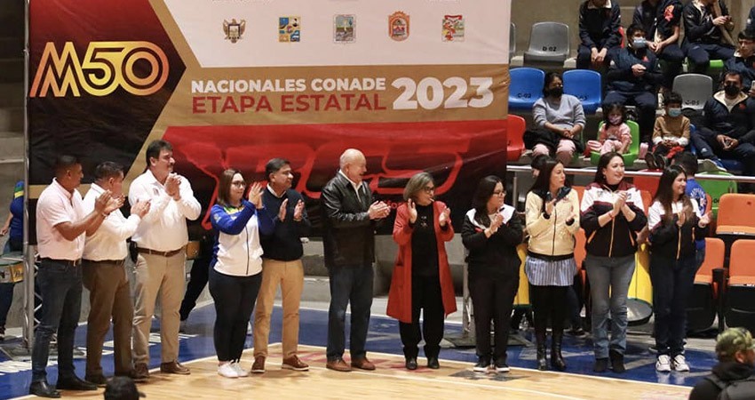 Inaugura Víctor Castro etapa estatal de los Juegos Nacionales CONADE 2023