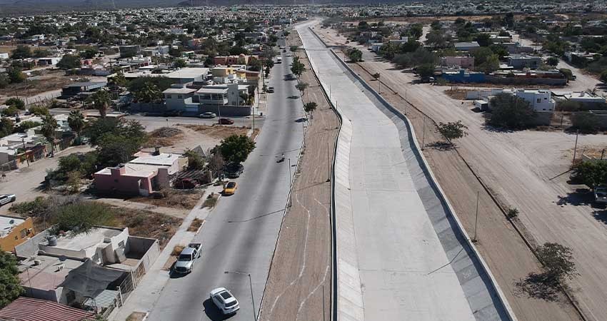Canalecón de Camino Real registra un avance del 45% la obra del