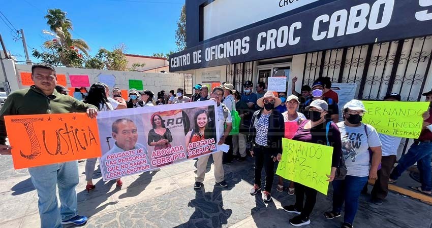 Brinda CROC apoyo a trabajadores que fueron defraudados con la venta de tierras