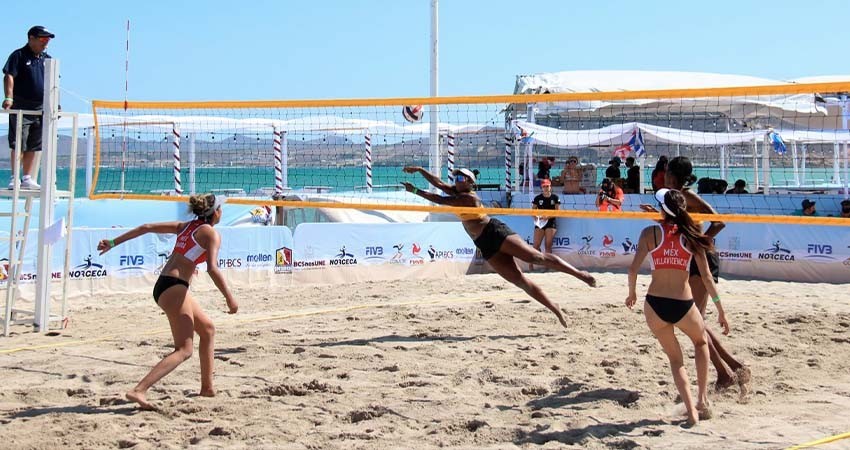 Por llegar a La Paz un estadio desmontable para el Tour Mundial de Voleibol 2023