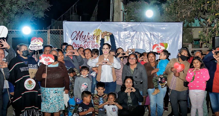 “Mujeres que Transforman” acerca programas de vivienda a Colonia Lomas del Sol