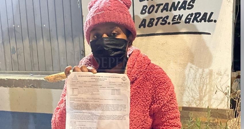 Roban recién nacido del hospital Salvatierra de La Paz