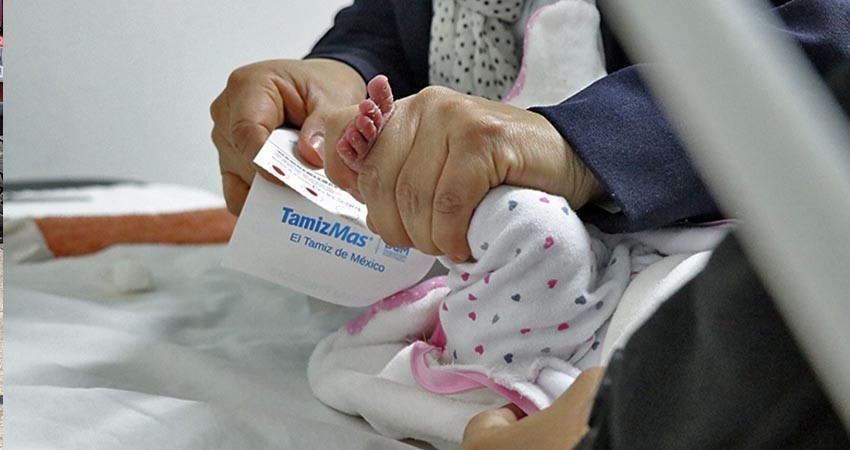 Más de seis mil tamizajes metabólicos y auditivos a recién nacidos, aplicó SSA durante 2022