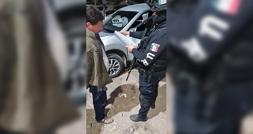 Con droga y dinero en efectivo, detiene Policía Estatal a presunto narcomenudista